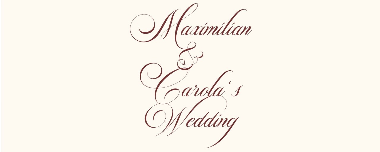 Carola and Max's Wedding